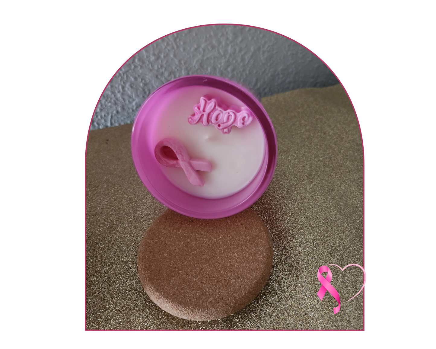 Breast Cancer Warrior - Flames of Fierce Hope and Faith