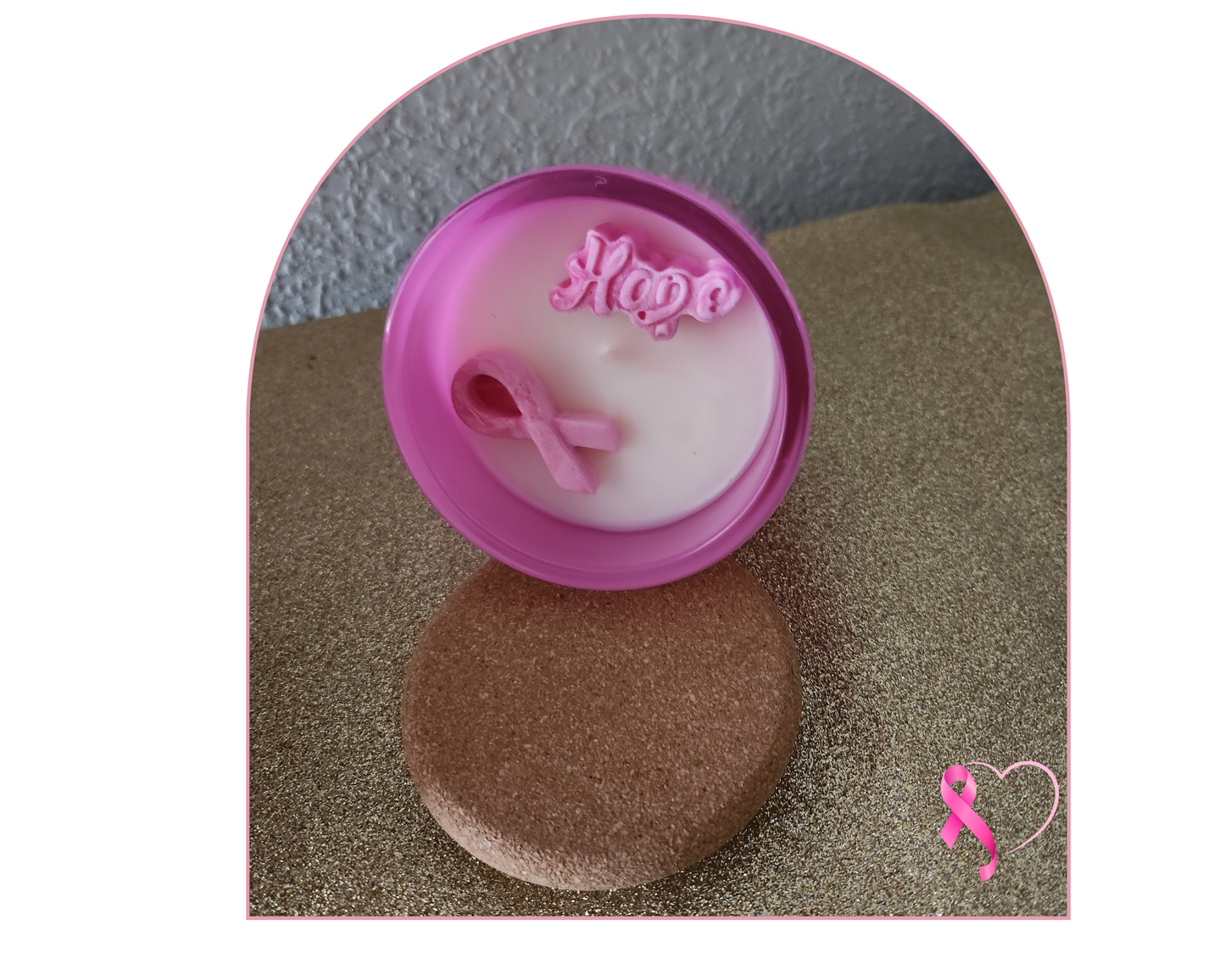 Breast Cancer Warrior - Flames of Fierce Hope and Faith